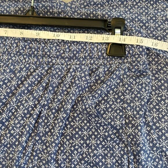 JACLYN INTIMATES blue and white pajama shirt and shorts size XL - Picture 8 of 8